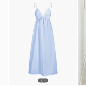 Commense Coastal Cowgirl Open Back Long Dress